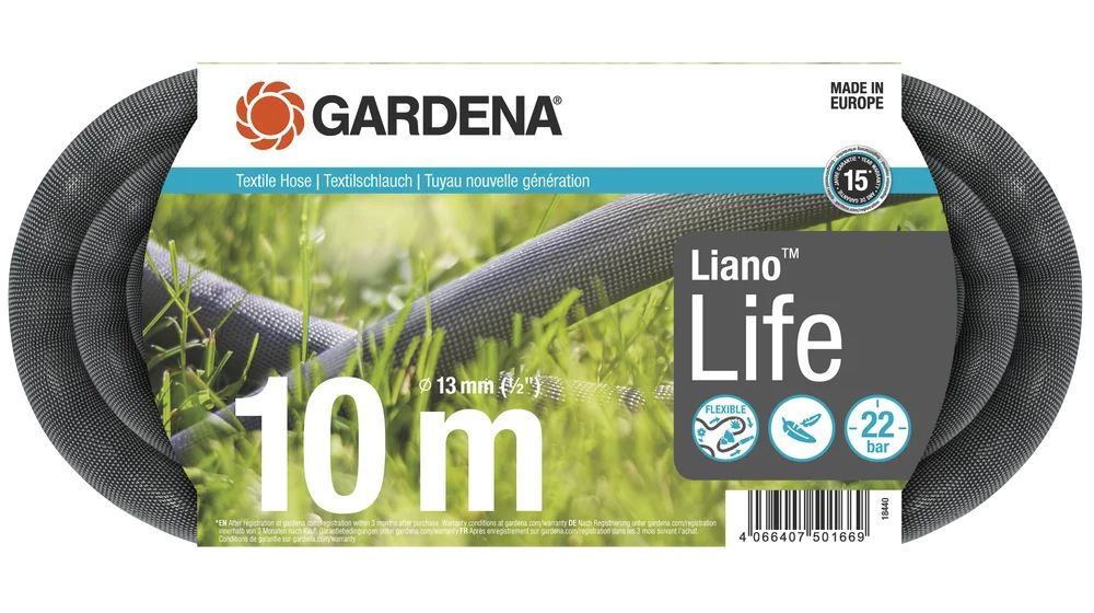 ΛΑΣΤΙΧΟ ΥΦΑΣΜΑΤΙΝΟ LIANO LIFE 1/2"-10M